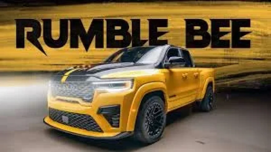 Jay Leno Drives the 2027 Dodge Ram Rumble Bee With Hellcat Power