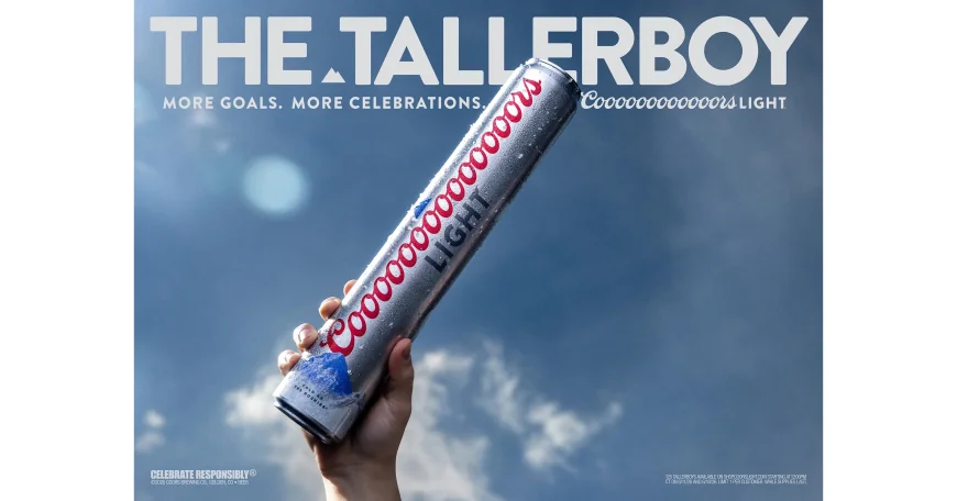 Coors Tallerboy Holds 3 Coooors Light Cans in Limited Release