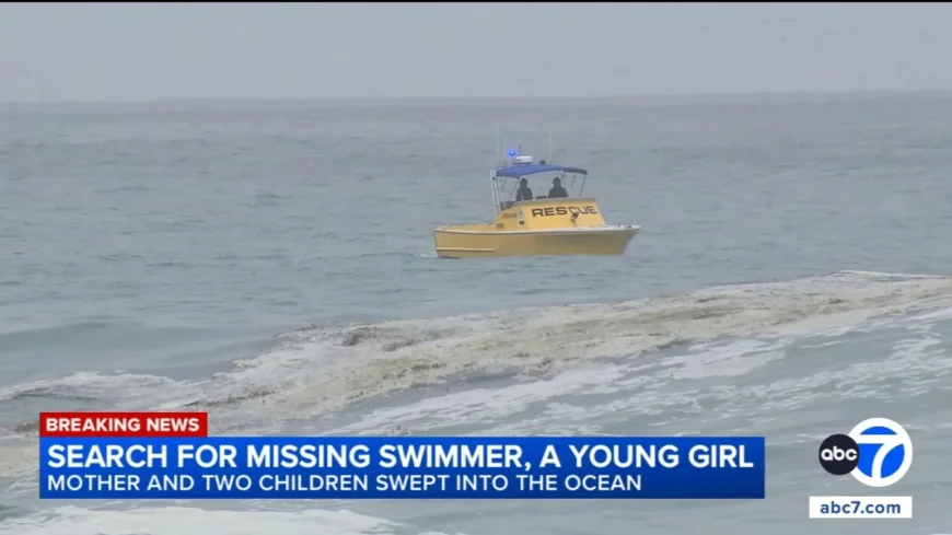 Search expands for missing girl after Laguna Beach ocean sweep