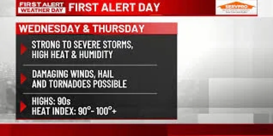 Erik Maitland issues First Alert Days through Thursday for Kwqc Weather