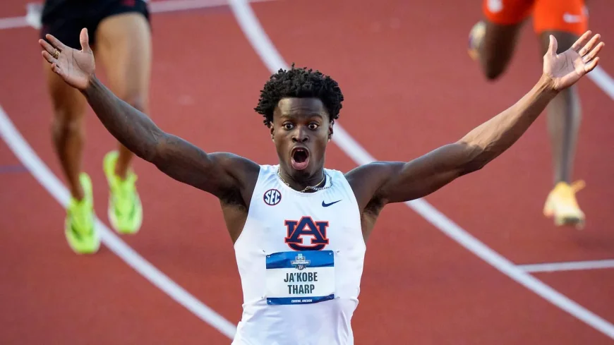 Ja’Kobe Tharp Posts 12.75 in 110m Hurdles World Record Bid