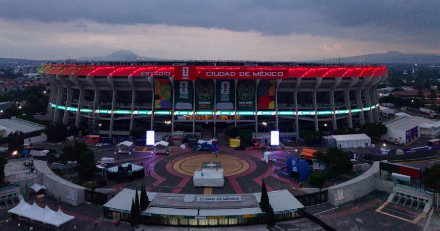 FIFA publica drones sobre Ciudad de México a horas del arranque — A Que Hora Empieza El Mundial 2026