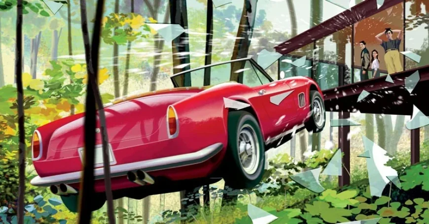 Matthew Broderick and John Hughes chose 370 Beech Street for Ferrari crash