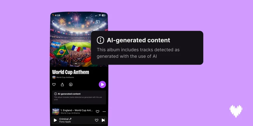 Deezer Spots 270 World Cup Song 2026 Uploads, 70% AI-Labeled