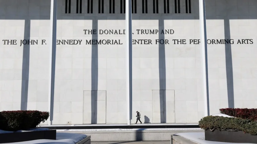 Justice Department appeals 14-day Kennedy Center Trump Name Removed order