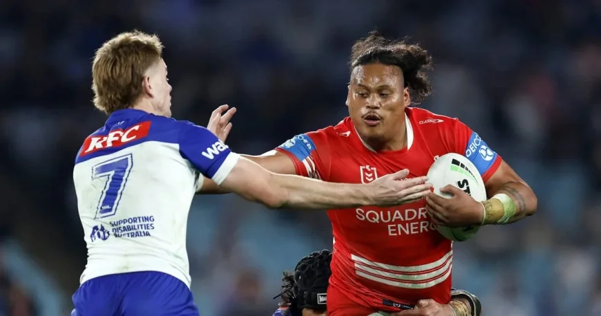 Luciano Leilua Plays 80 Minutes in Dragons NSW Cup Turn