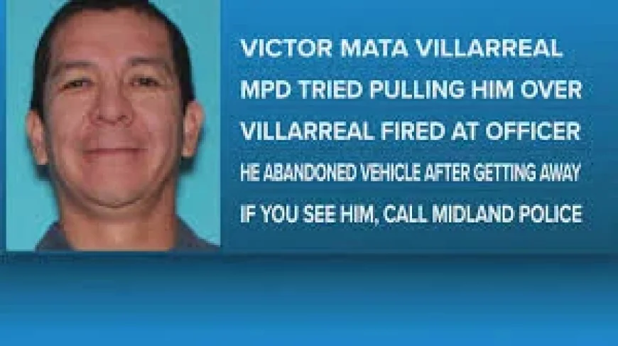 Victor Mata Villarreal Wanted After Midland Police Shooting Near Comanche Drive — Midland News