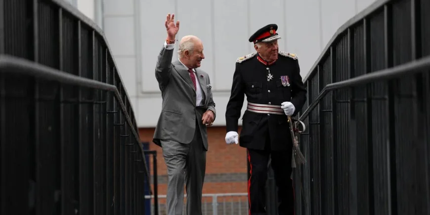 King Charles Grimsby Town Visit Gets 'Alright Darling?' Reply