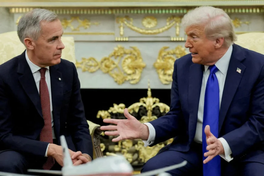Prime Minister Of Canada Carney Softens Trump Tone Before G7