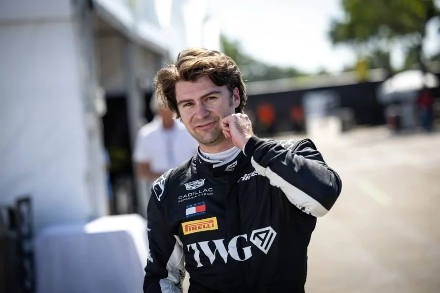 Colton Herta Makes First Cadillac F1 Practice Run in Barcelona