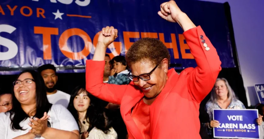 Karen Bass leads with 35% and advances to runoff, Zakaria