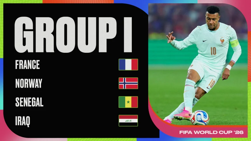 France, Senegal in Group I Lead World Cup Rankings 2026