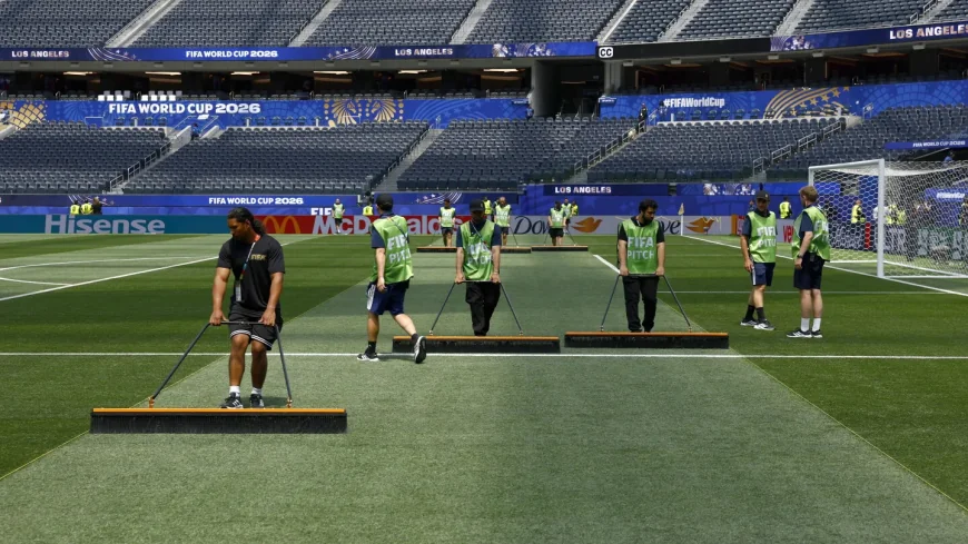 George Kittle Sees SoFi Stadium Grass in 4-1 U.S. Win — New England Patriots Stadium
