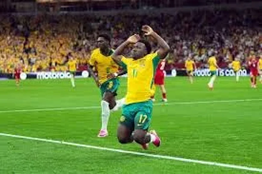 Irankunda Australia Breaks Through for Lead Over Turkey at BC Place
