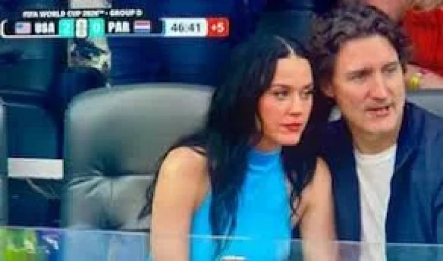 Justin Trudeau skips Toronto opener for Katy Perry game in Los Angeles — Justin Trudeau Katy Perry