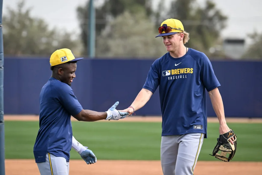 Andrew Vaughn Works Third Base as Brewers Eye Cooper Pratt
