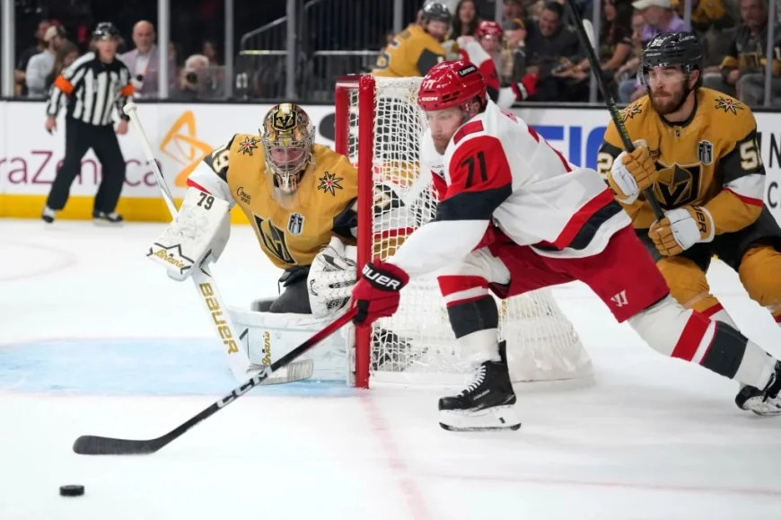 Taylor Hall Leads Hurricanes With 18 Points in 17 Games