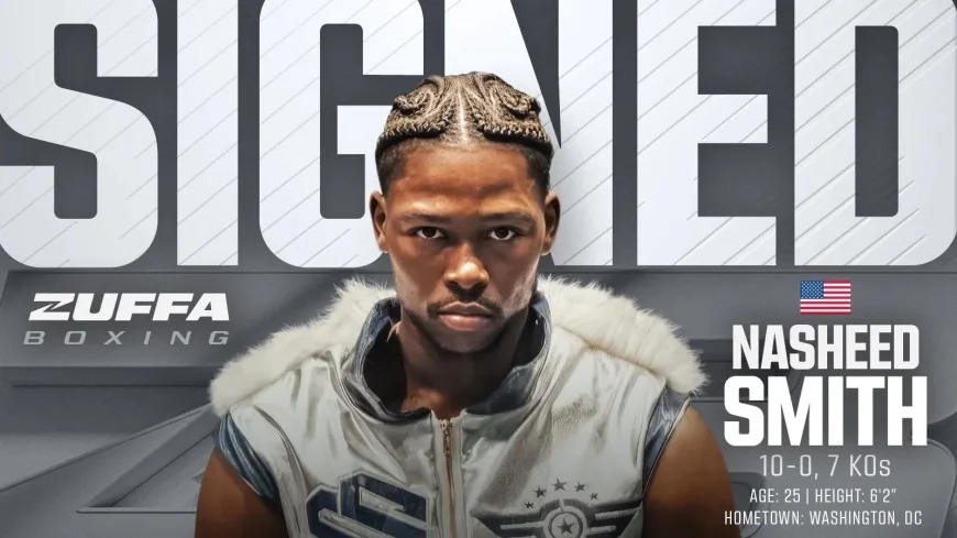Nasheed Smith Signs With Zuffa Boxing After 10-0 Start