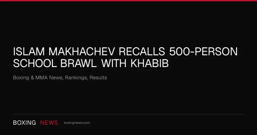 Khabib Nurmagomedov Helped Turn 500-Fighter Dagestan Brawl