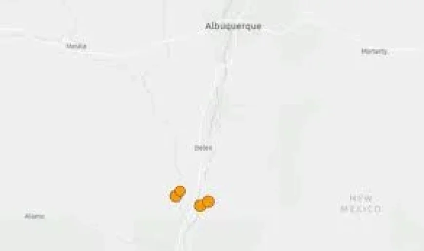Valencia County Fire Department Tracks 3.9 Quake Near Jarales — Latest Earthquake Near Me