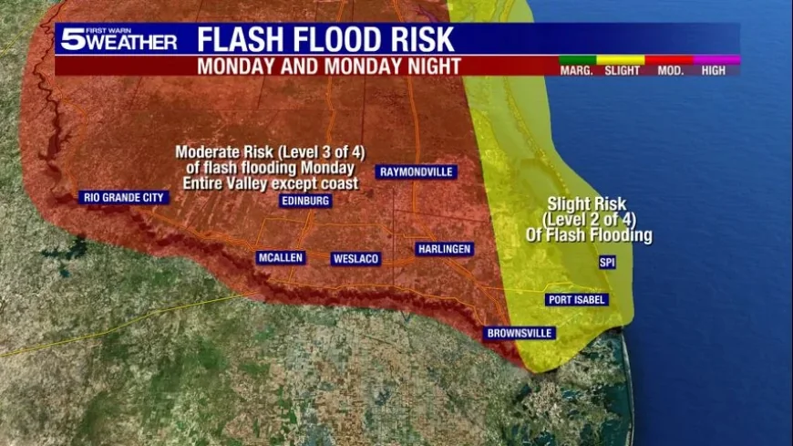 National Weather Service issues Rio Grande Valley flood watch through Wednesday — Krgv-tv