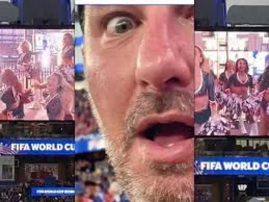 Sammie Bell Reacts to 2026 FIFA World Cup Cheerleaders in Boston — Scottish Fan World Cup Reaction