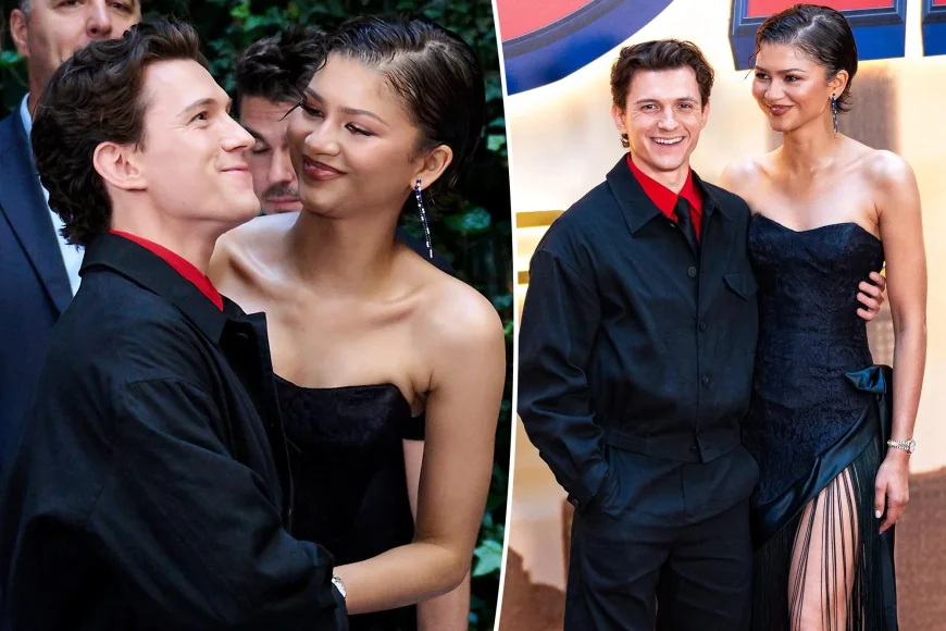 Zendaya and Tom Holland Go Public in Madrid After Marriage Rumors