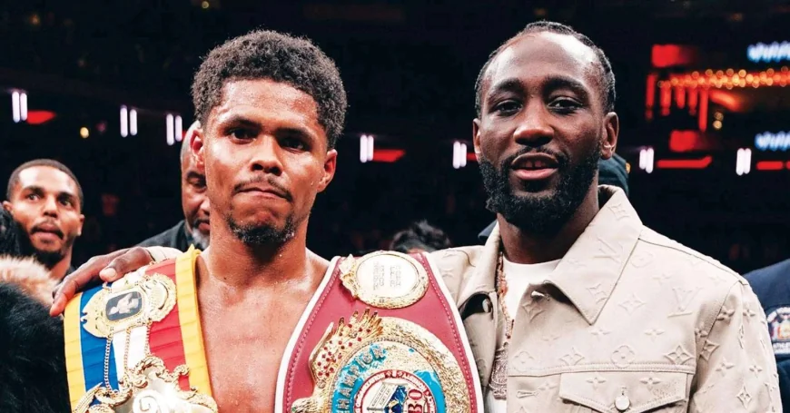 Shakur Stevenson Says Floyd Mayweather Jr Could Beat Terence Crawford
