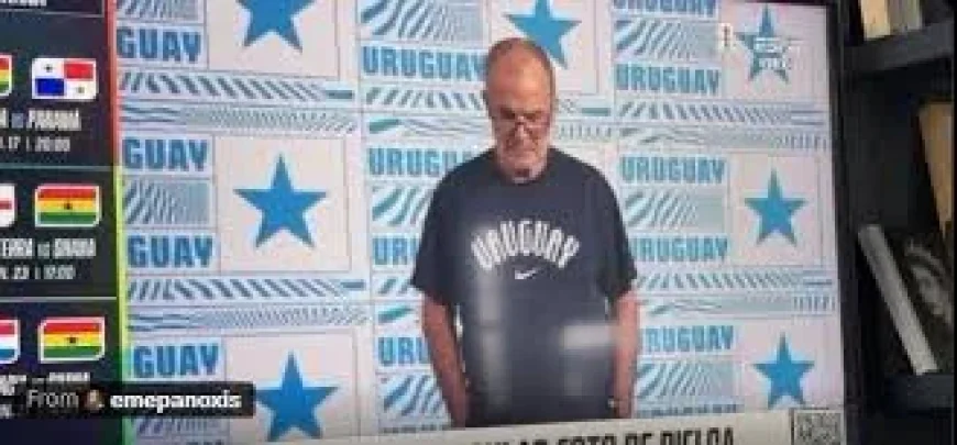 Marcelo Bielsa Shrugs Off Uruguay's 4.15pm Flight Delay