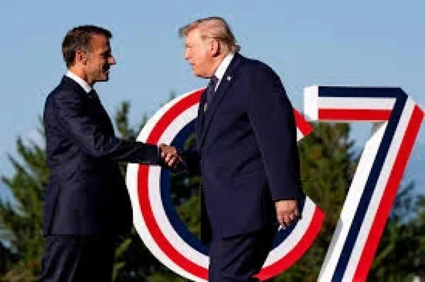 Trump G7 France Summit Tied to Iran Deal Progress