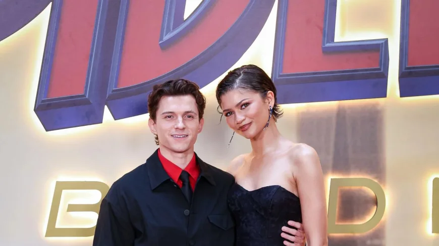 Zendaya and Tom Holland Lead Spiderman Brand New Day Madrid Premiere