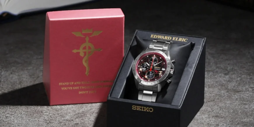 Seiko Releases ¥65,780 Fullmetal Alchemist Seiko Watch Through AMNIBUS