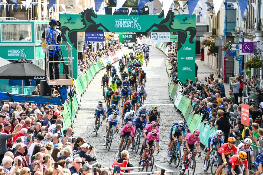 Lincoln Launches Tour Of Britain 2026 Route, Earlston Finishes It