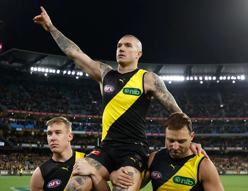Dustin Martin to wear the Big V in 2026 Legends Game