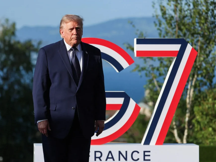 Trump Arrives at G7 Countries With Iran Deal and Ukraine Push