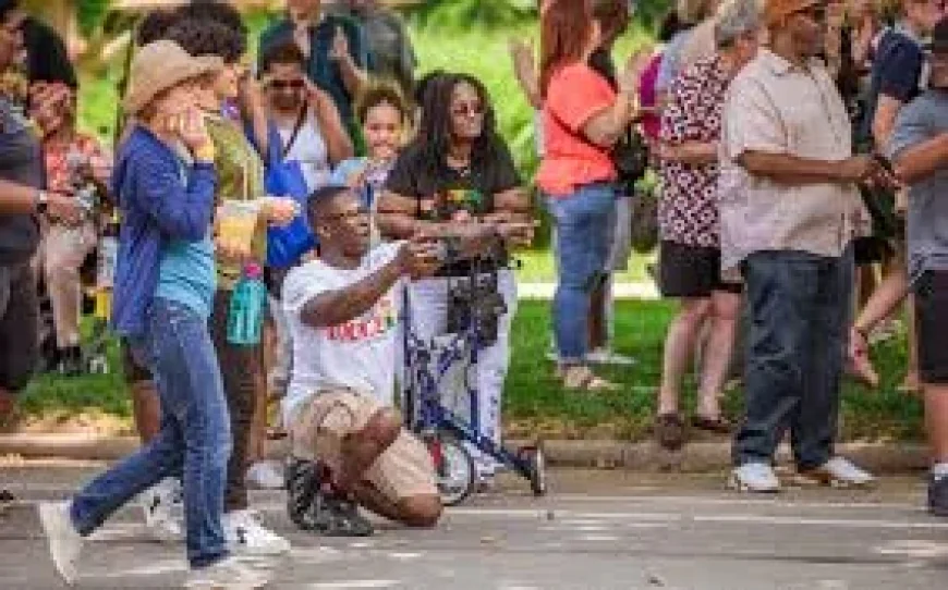 Lake Charles Parade Draws Dozens for Juneteenth Federal Holiday