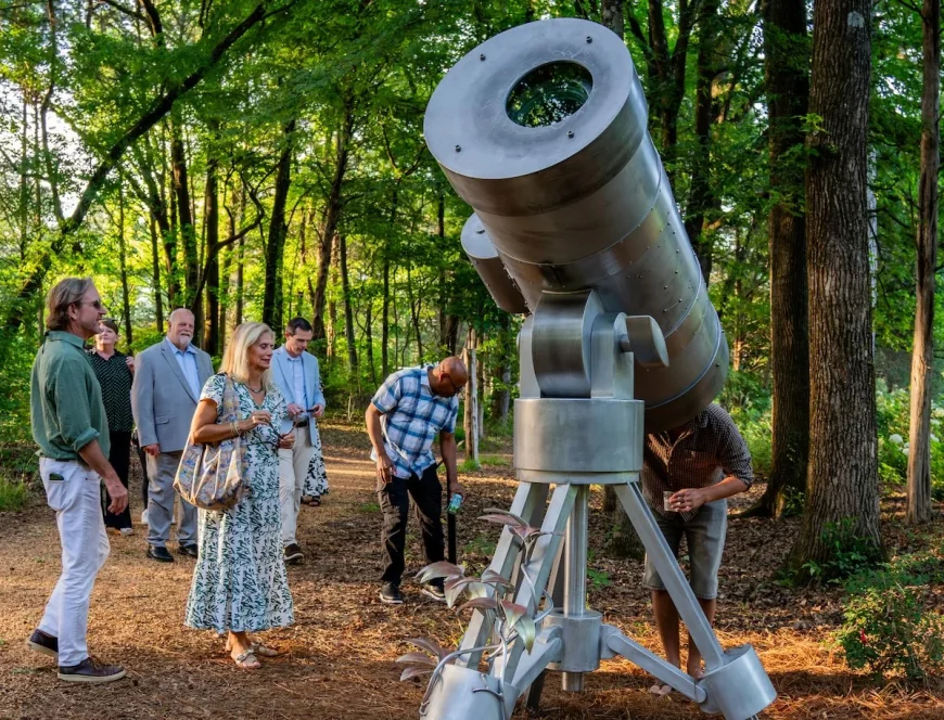 Four Sculptures Open at Huntsville Botanical Garden’s Nature Unframed