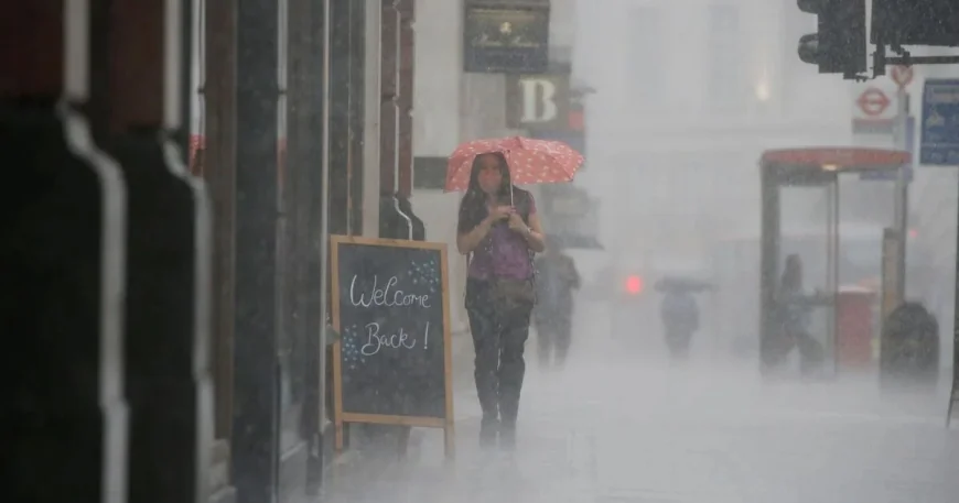 Met Office Rain List: Atlantic rain brings heavy rain to Wales and Northern Ireland