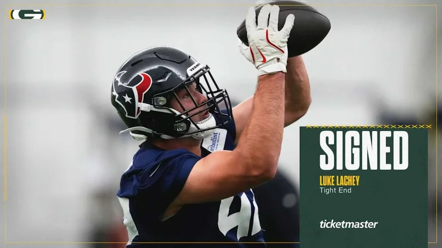 Packers Sign Luke Lachey, Release Jakobie Keeney-James