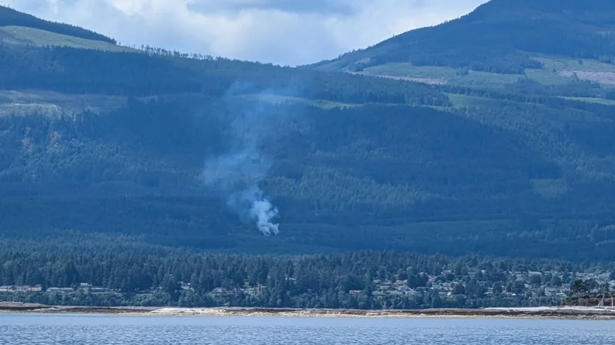 Bc Wildfire reports two new Vancouver Island fires near Nanaimo River