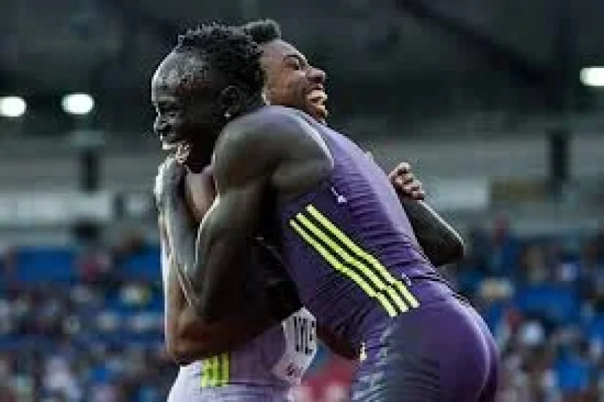 Noah Lyles Runs 14.67 in Ostrava 150m World Best — Gout Gout Noah Lyles Ostrava