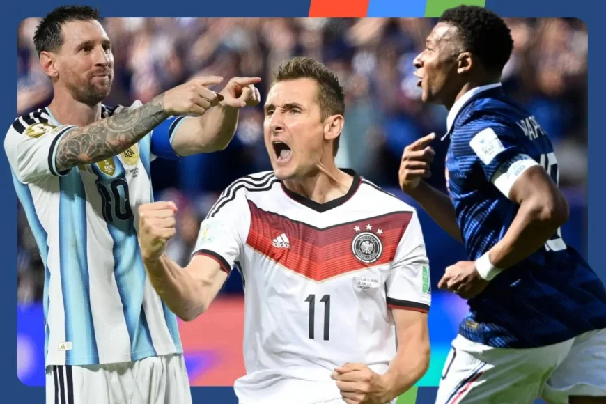 Messi égalise Klose avec 16 buts — Classement Coupe Du Monde