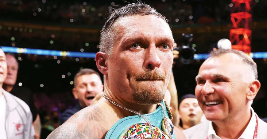 Oleksandr Usyk Urges June 10 Talks at Washington Summit