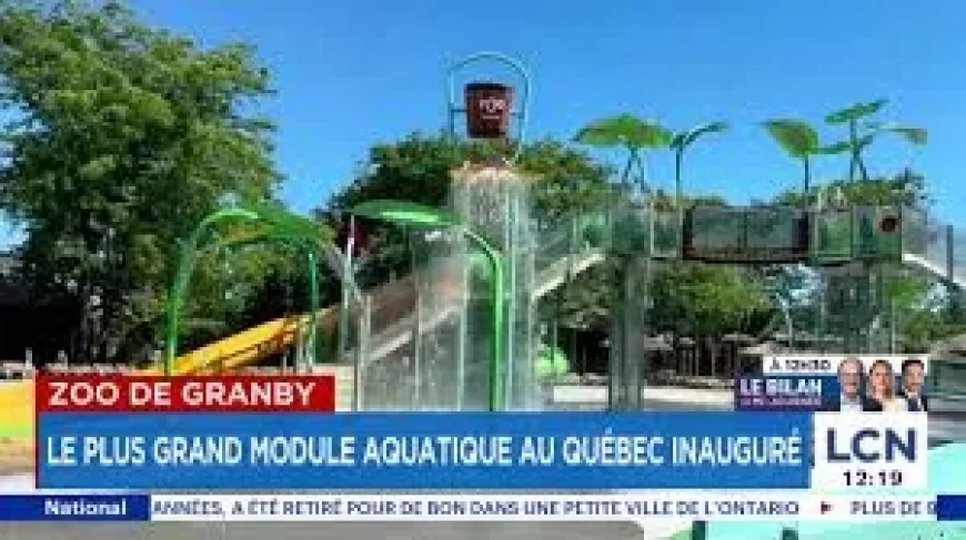 Zoo De Granby dévoile un module aquatique de plus de cinq millions