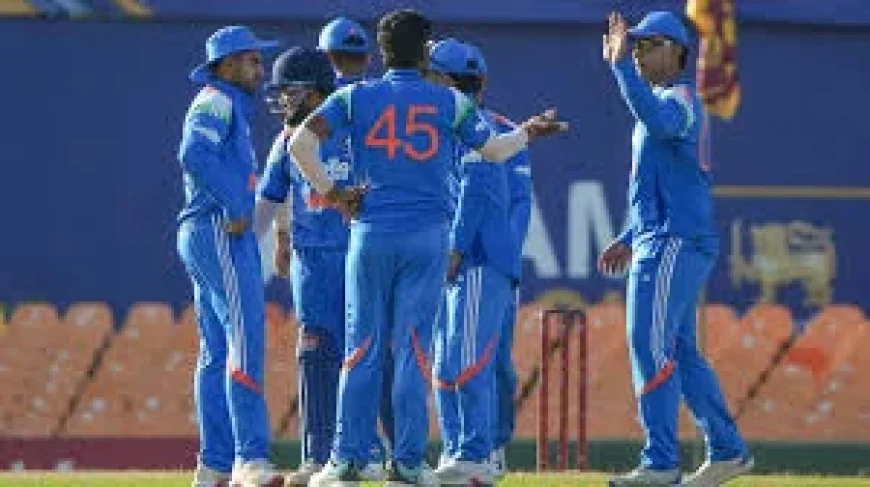 India A Vs Afghanistan A: Nishant Sindhu Takes Four in 101-Run Win