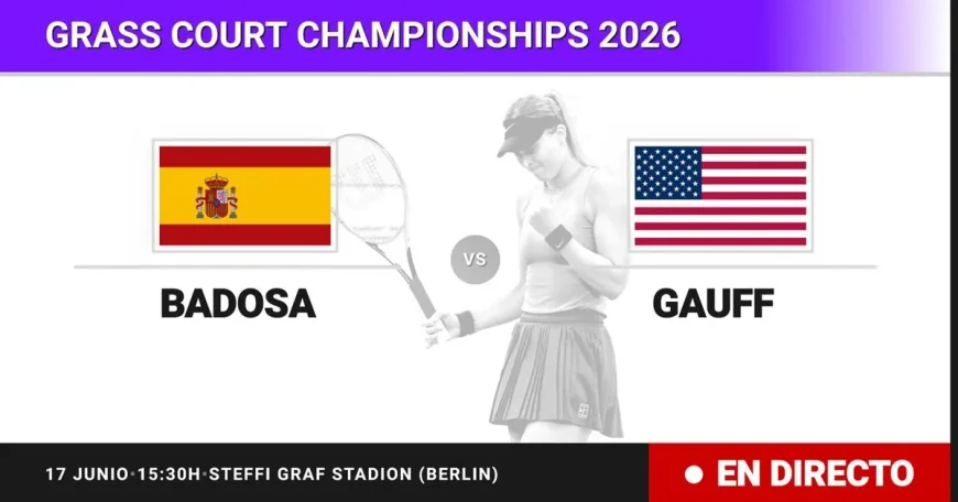 Paula Badosa Faces Coco Gauff at 15:30 in Grass Court Championships
