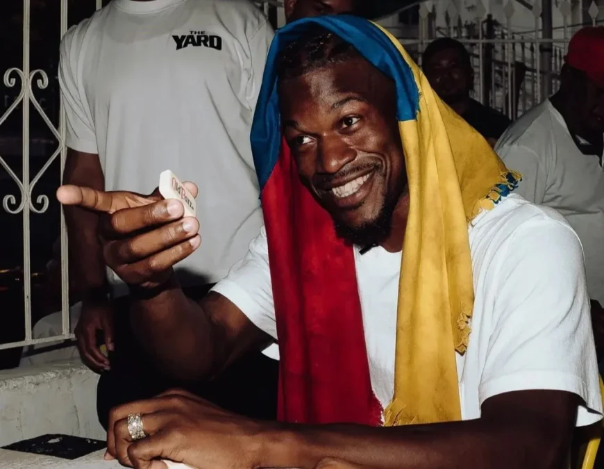 Jimmy Butler Visits Cartagena for J Balvin Concert on June 6