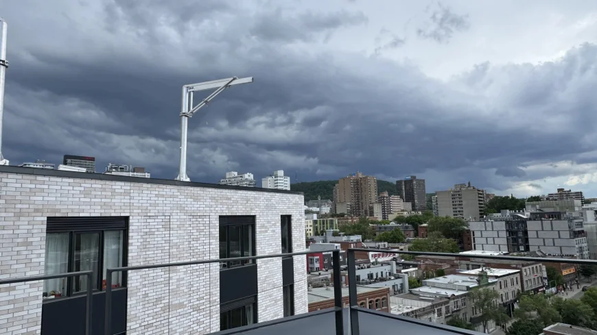 Environment Canada Issues Yellow Warning - Severe Thunderstorm for Montreal