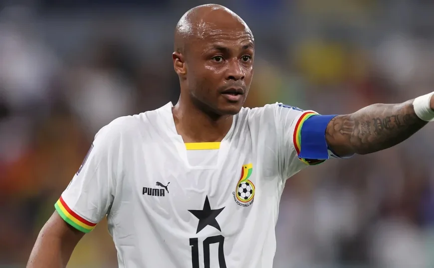 Andre Ayew Misses Ghana’s 26-Man World Cup Squad