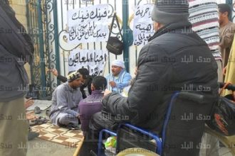 بالفيديو والصور.. اعتصام المعاقين أمام ديوان المنوفية للمطالبة بالتعيين